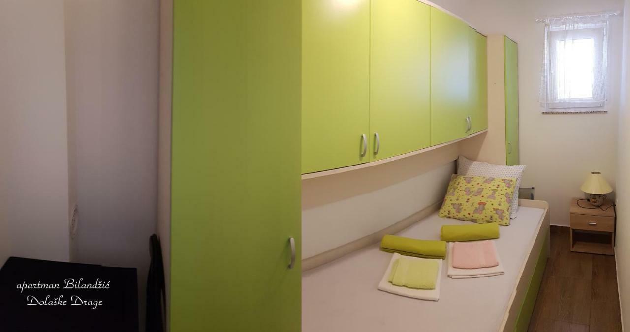 Apartman Bilandzic Drage Esterno foto